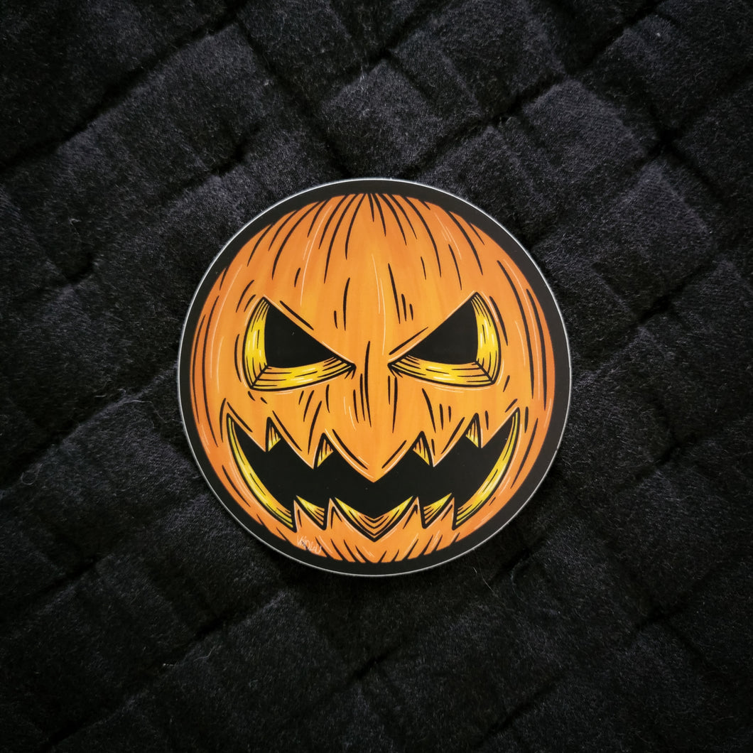 Pumpkin Sticker By VOIDEaD