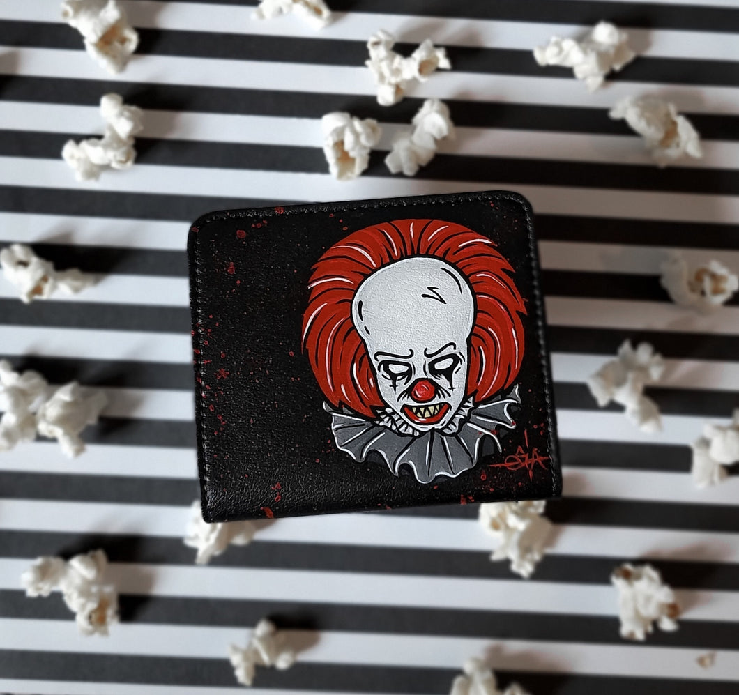 Clown painted wallet by voidead