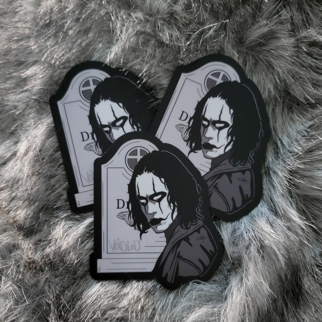 Rain all the time Sticker By VOIDEaD