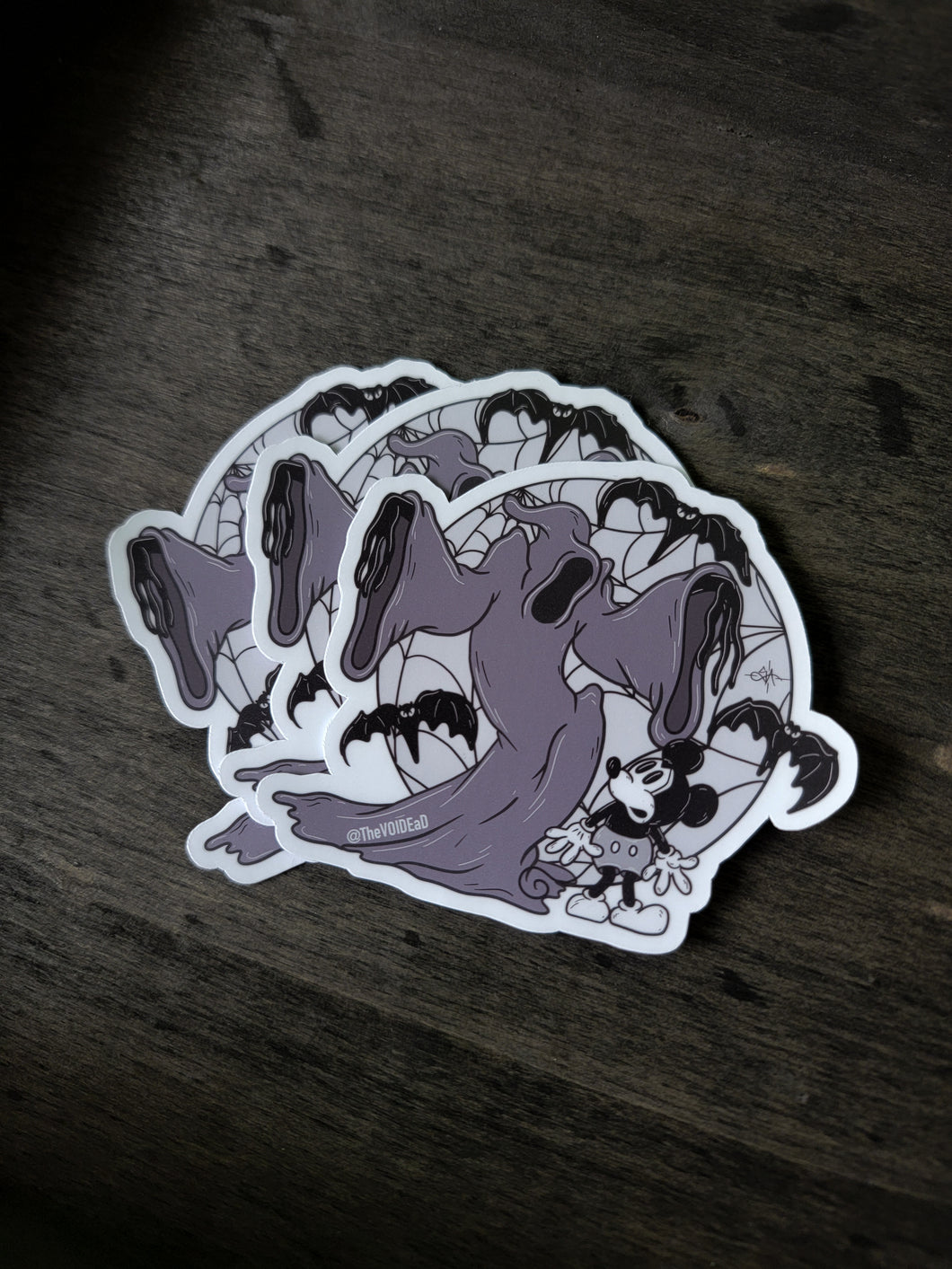 Haunted House Mouse Sticker By VOIDEaD