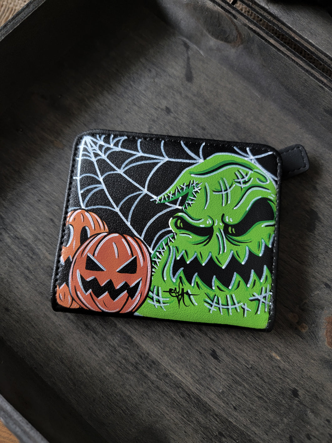 Mr OB Painted Wallet By Voidead