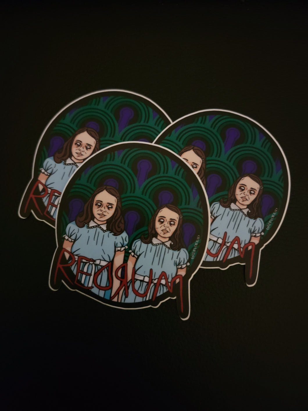 Killer Twins Sticker By VOIDEaD