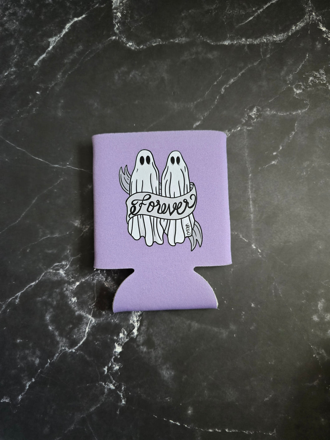 Forever Haunted Koozie By Voidead