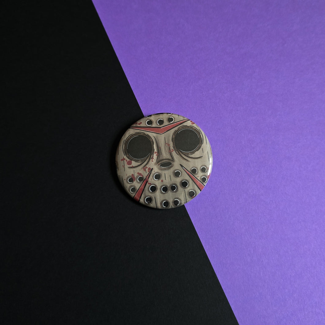 13th Pinback Button By VOIDEaD