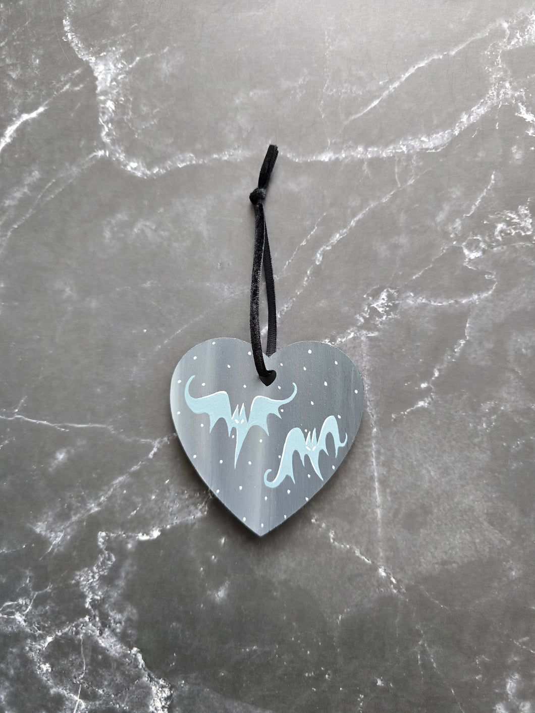 Bats 2 n 1 Painted Ornament Magnet By Voidead