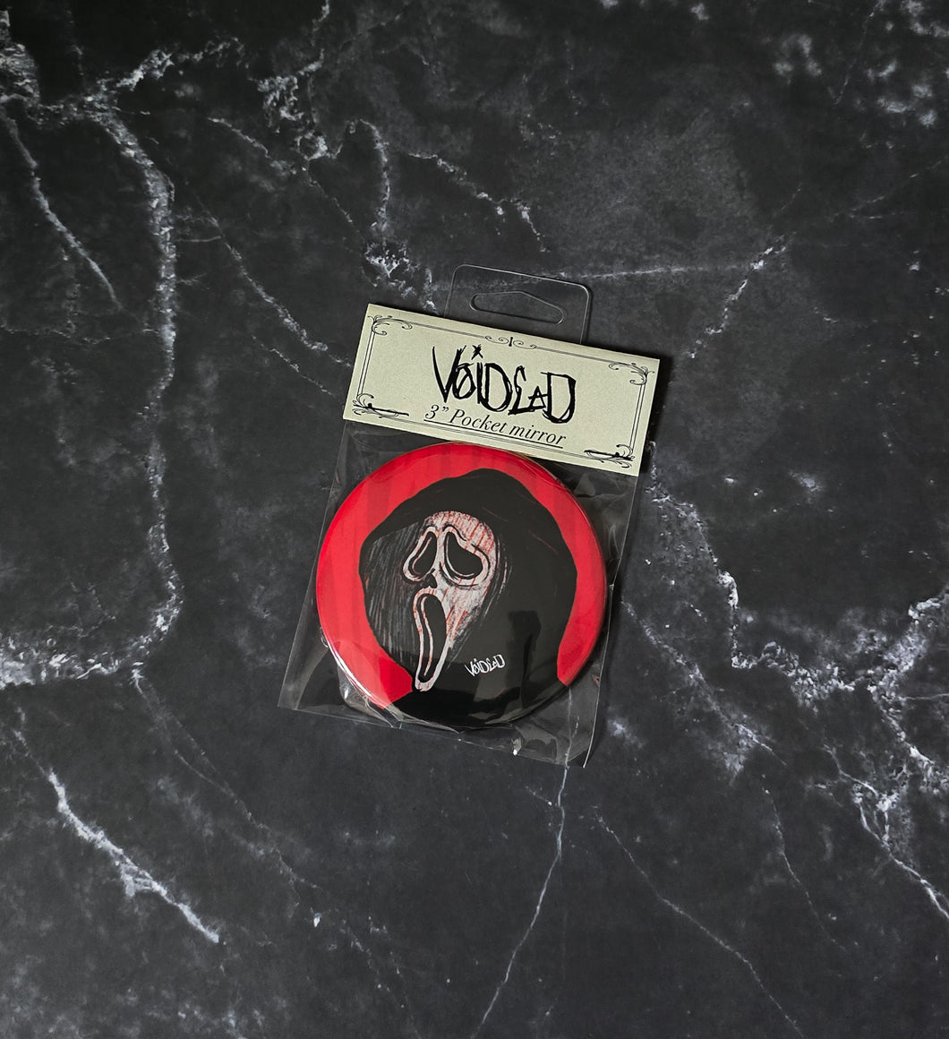 Scary Movies Pocket Mirror By Voidead