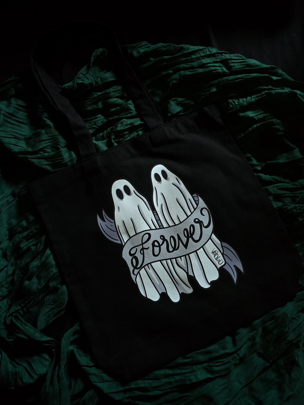 Forever Haunted Tote Bag By VOIDEaD