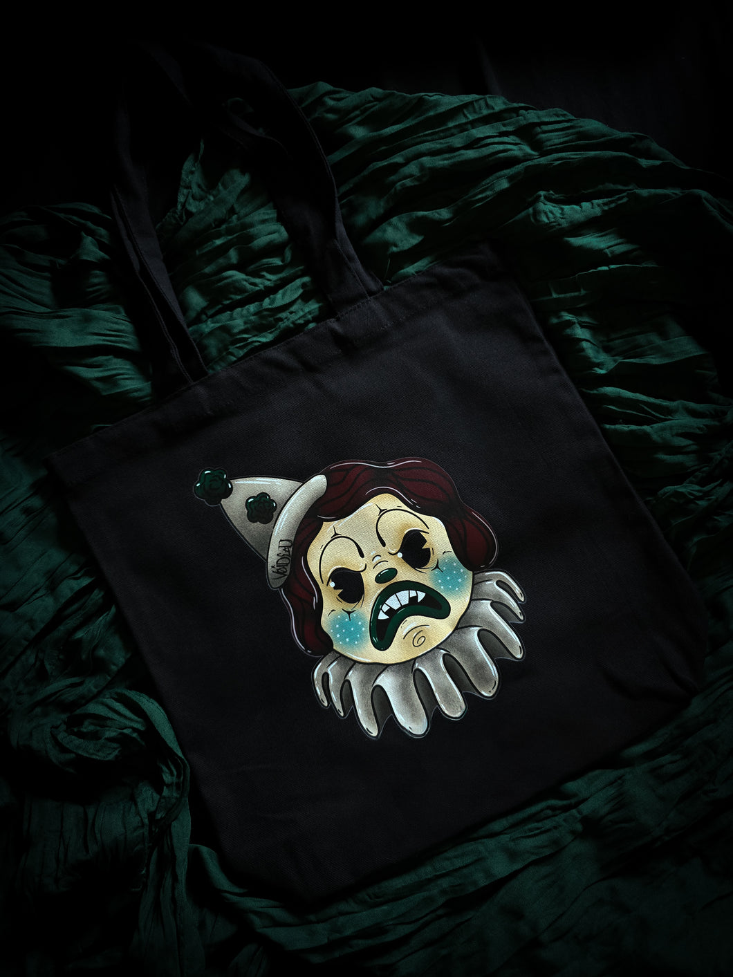 Mad Clown Tote Bag By VOIDEaD