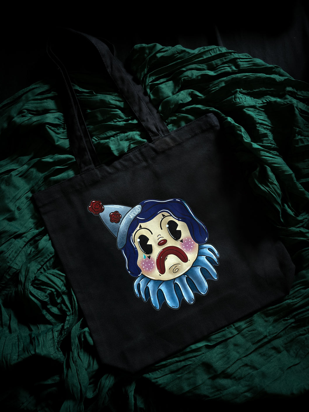 Sad Clown Tote Bag By VOIDEaD