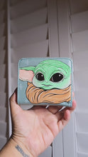 Load and play video in Gallery viewer, Baby Alien painted wallet
