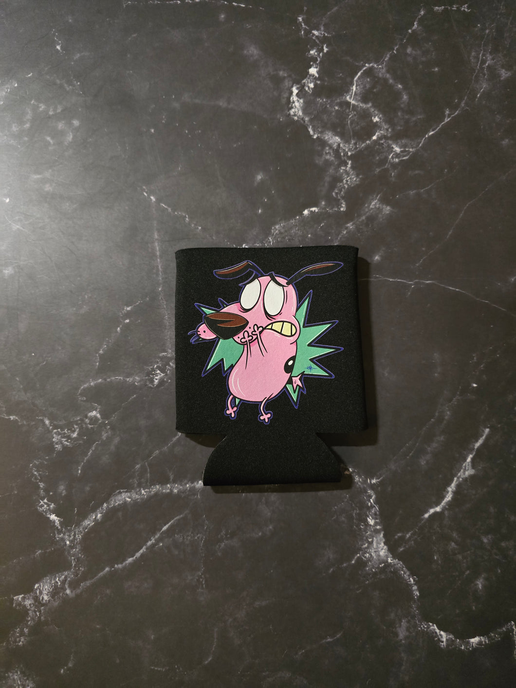 Scaredy Dog Koozie By Voidead