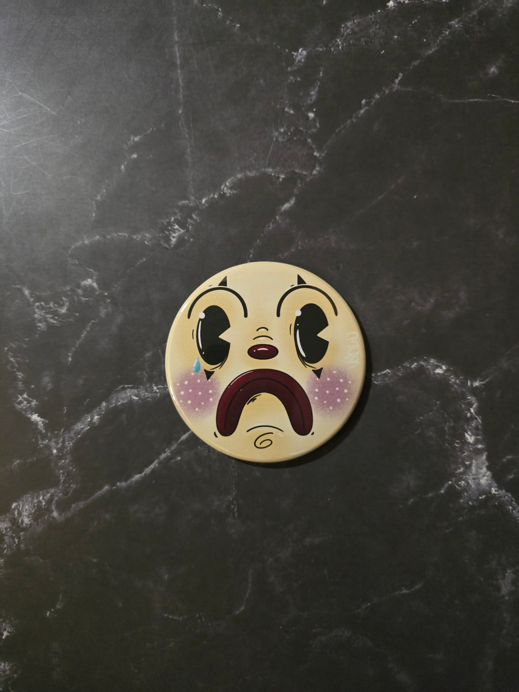 Sad Clown Magnet By Voidead