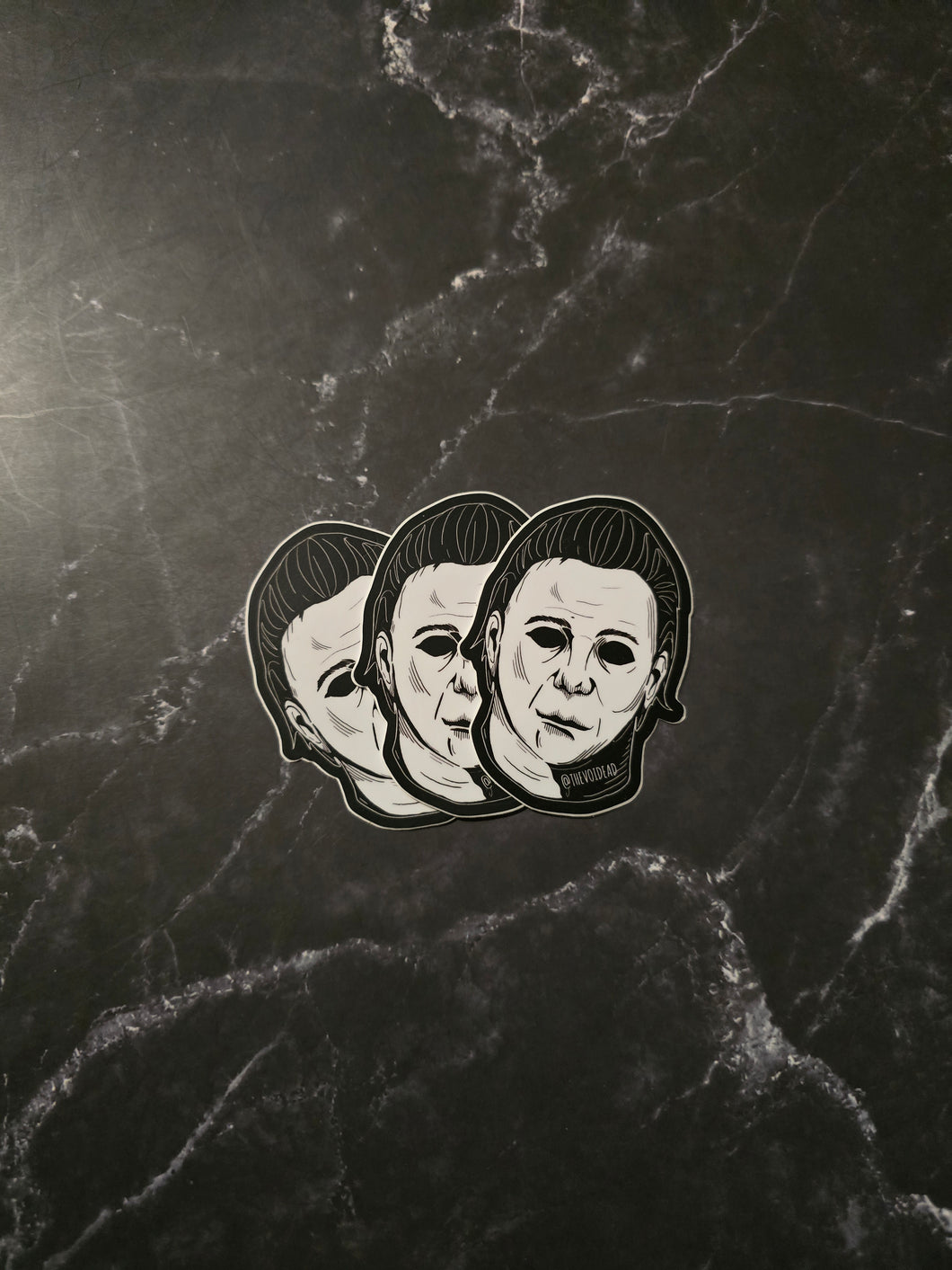 Masked man Sticker By VOIDEaD