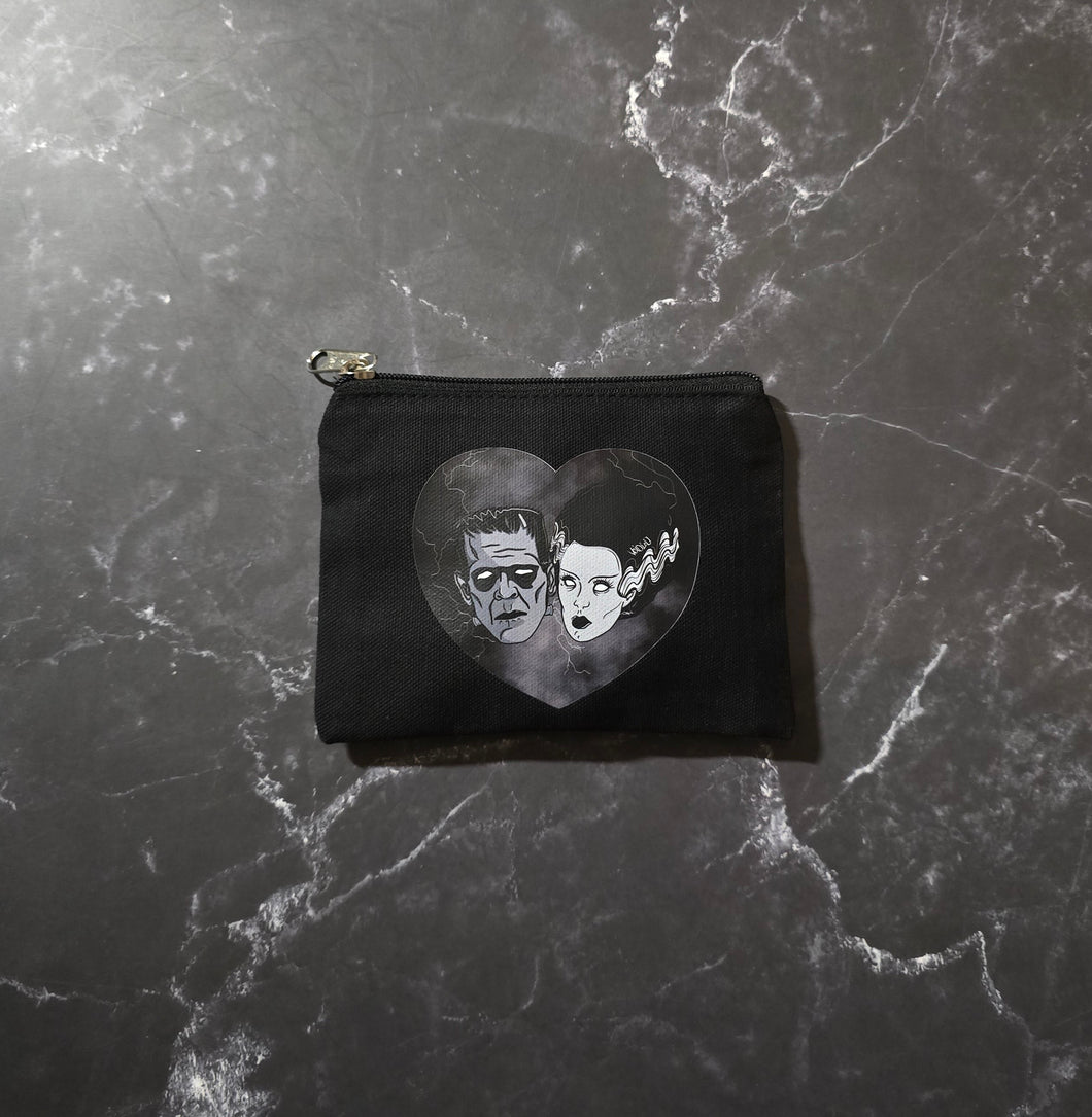 Until Death Zipperd Pouch By Voidead