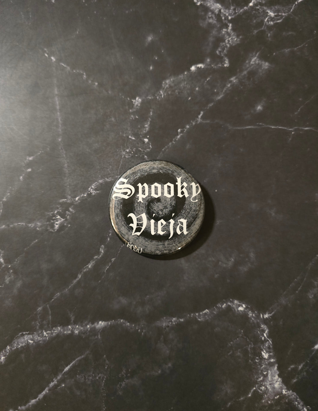 Spooky Vieja Pinback Button By VOIDEaD