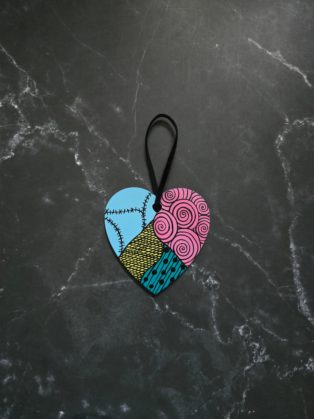 Patchwork Painted Ornament By Voidead