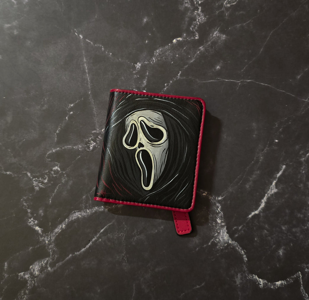 Scary Movies painted wallet by voidead