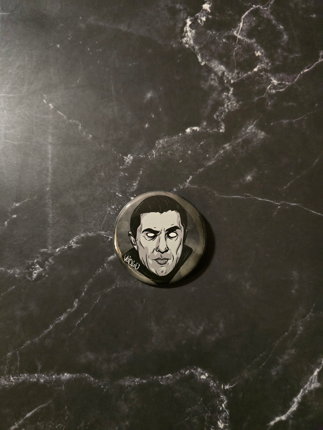 The Count Pinback Button By VOIDEaD