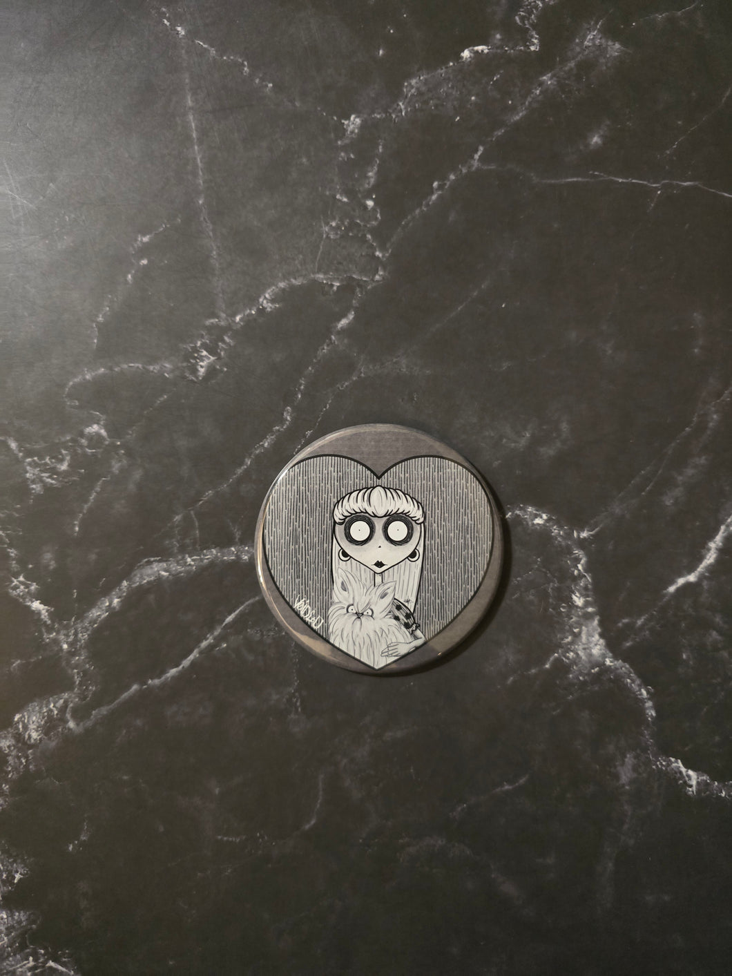 Strange Girl Magnet By Voidead