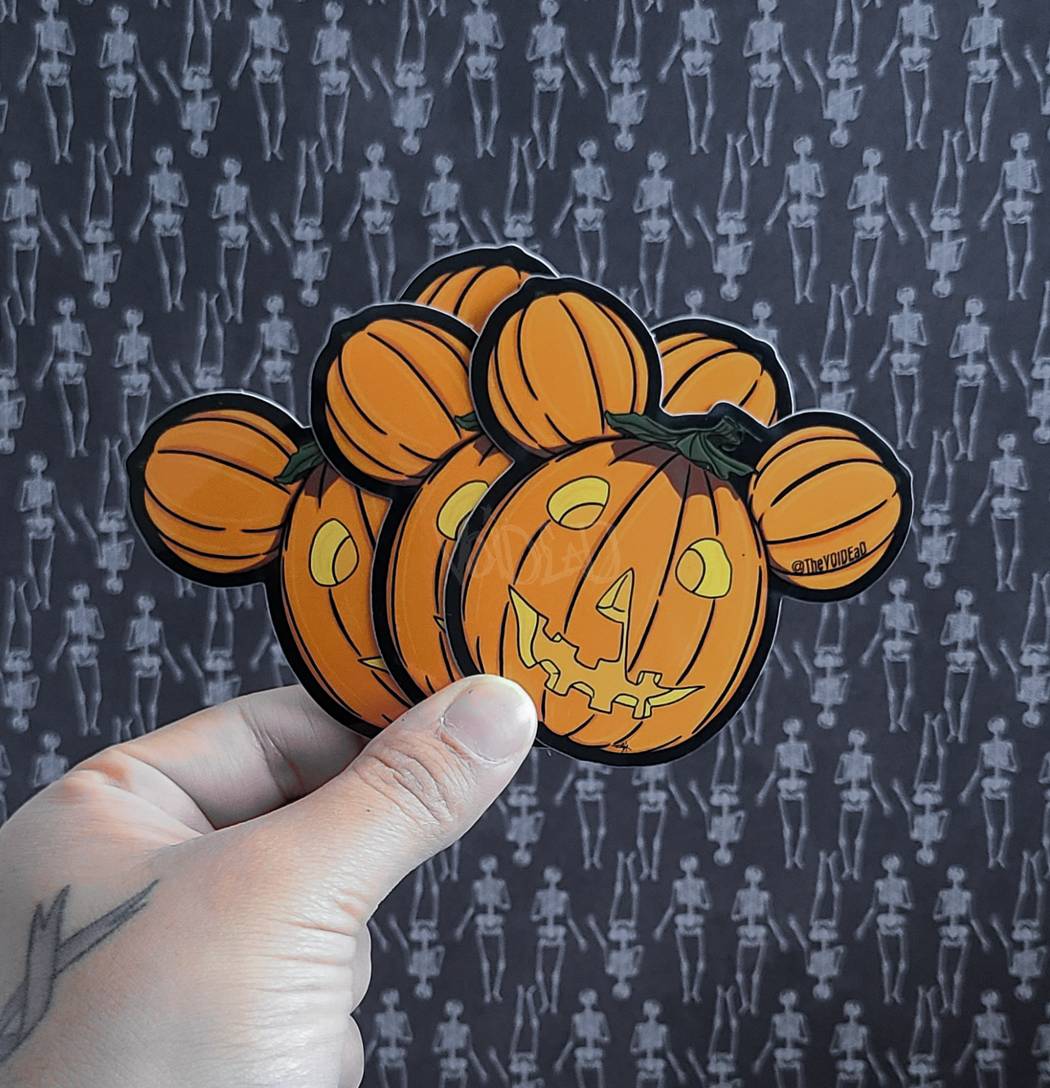 Boogeyman Pumpkin Mouse Sticker Pt 2 By VOIDEaD