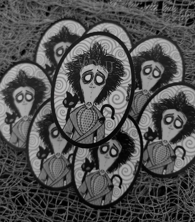 Spooky Boy Sticker By VOIDEaD