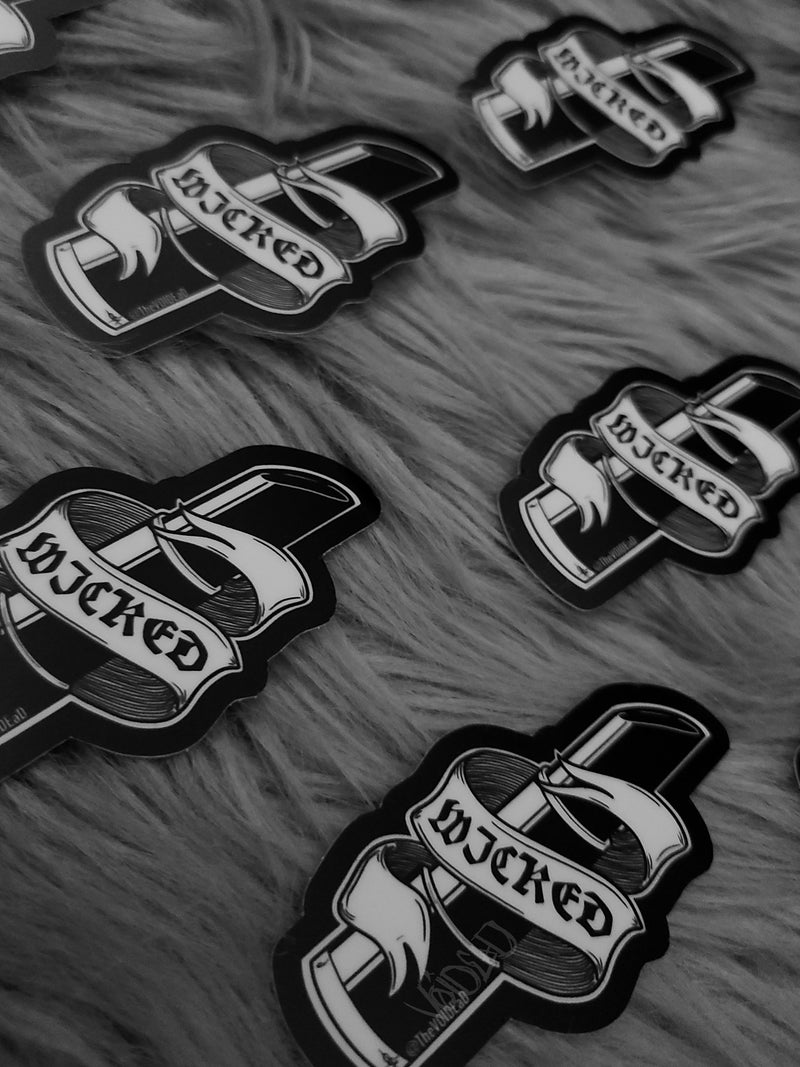 Wicked Lipstick Sticker By VOIDEaD