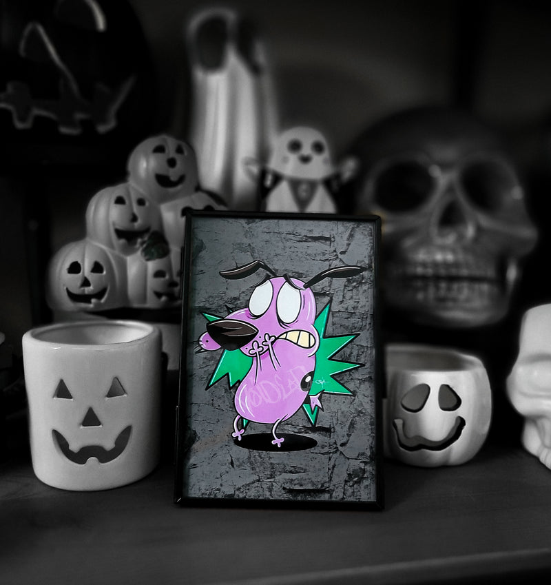 Scaredy Dog Print BY VOIDEAD