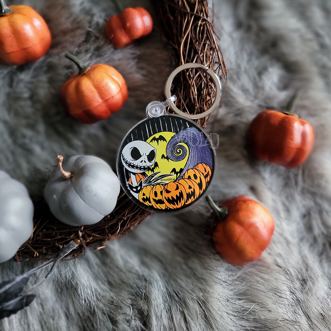 King of Halloween Acrylic Keychain By VOIDEaD