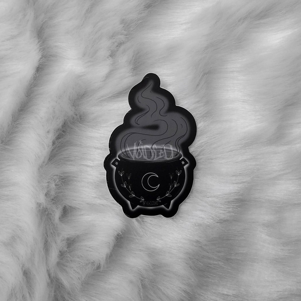 Cauldron Sticker By VOIDEaD