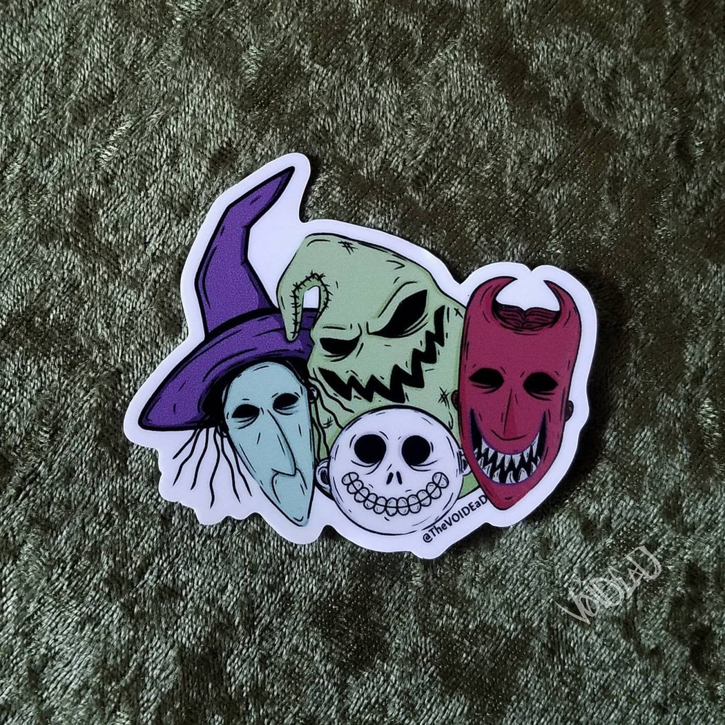 The Gang Sticker By VOIDEaD