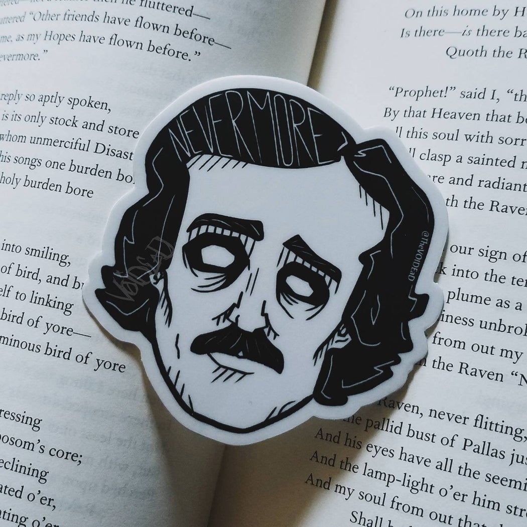 Nevermore Sticker By VOIDEaD