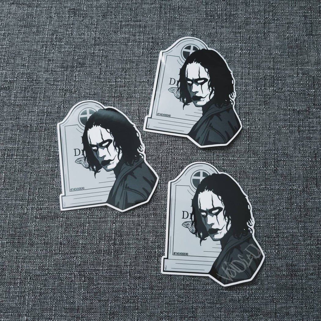 Rain all the time Sticker By VOIDEaD