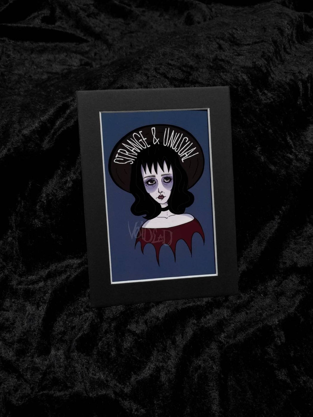 Strange Girl Print By VOIDEaD