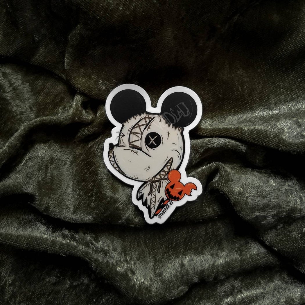 Lil Wicked Mouse Sticker By VOIDEaD
