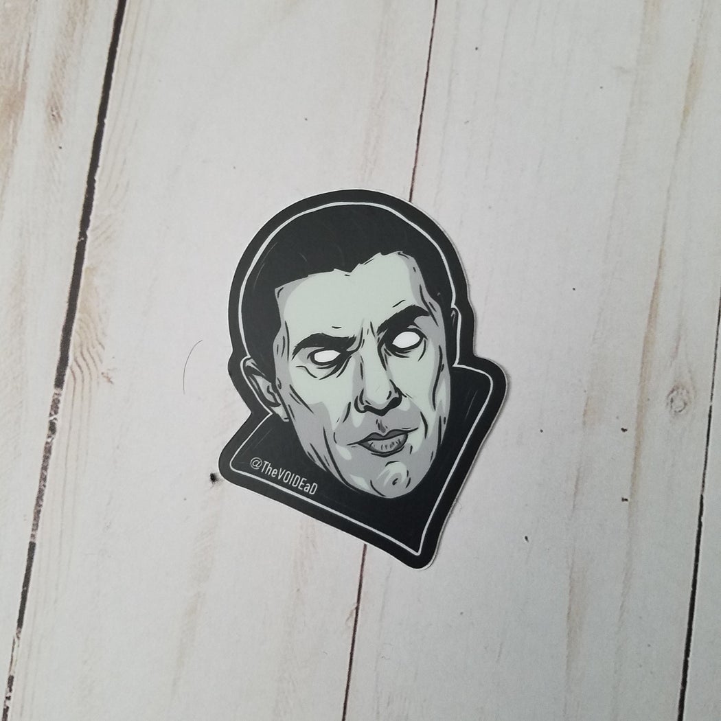 The Count Sticker By VOIDEaD