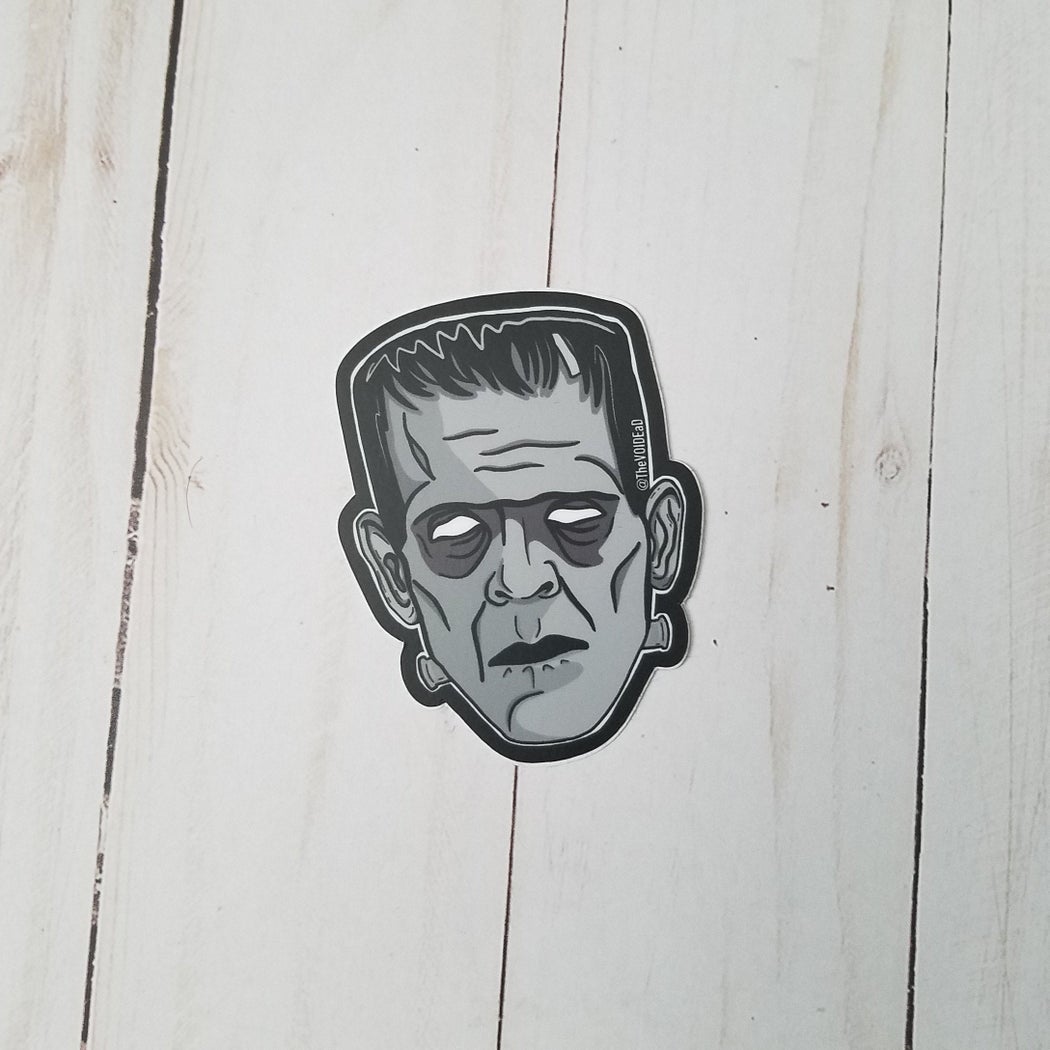 The Monster Sticker By VOIDEaD
