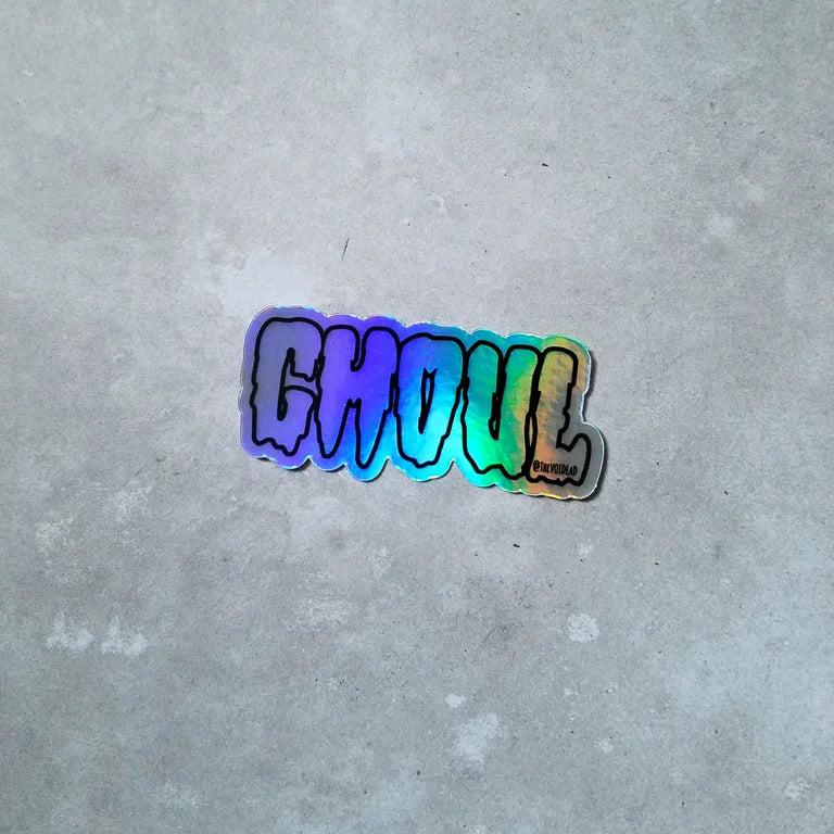 Ghoul Sticker By VOIDEaD
